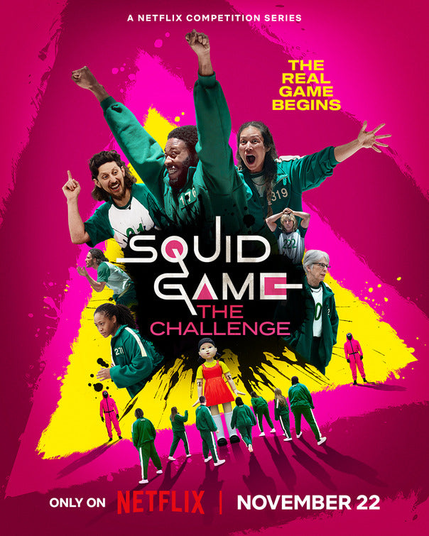 1000 piece jigsaw puzzle for tv poster: Squid Game: The Challenge