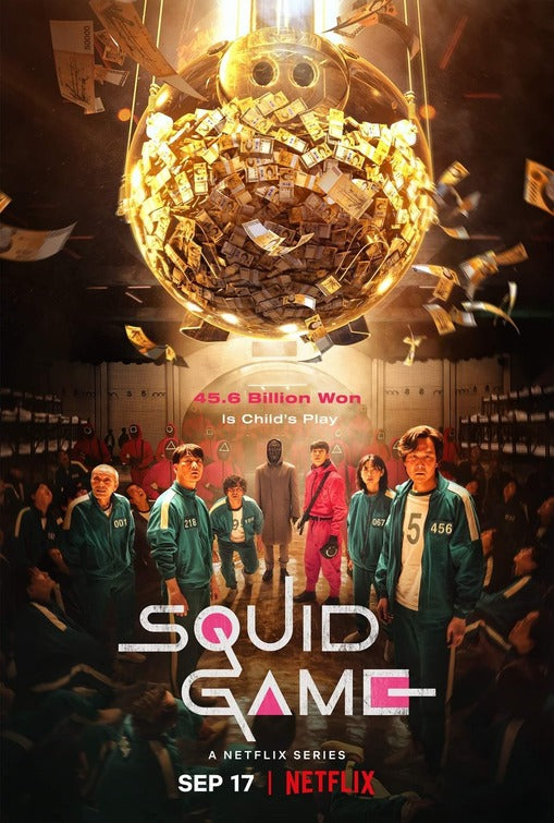 1000 piece jigsaw puzzle for tv poster: Squid Game, ver4