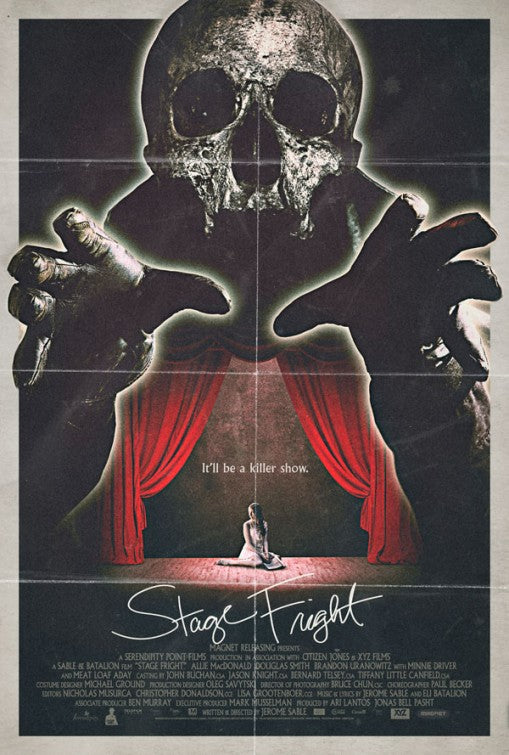 1000 piece jigsaw puzzle for the movie poster: Stage Fright (2014) ver4