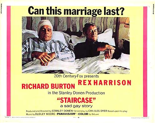 the movie poster: Staircase (1969) ver2