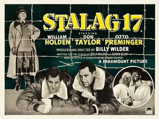 1000 piece jigsaw puzzle for the movie poster: Stalag 17 (1953) ver3