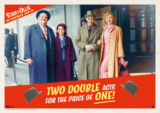1000 piece jigsaw puzzle for the movie poster: Stan & Ollie (2018) ver7