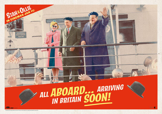 1000 piece jigsaw puzzle for the movie poster: Stan & Ollie (2018) ver9