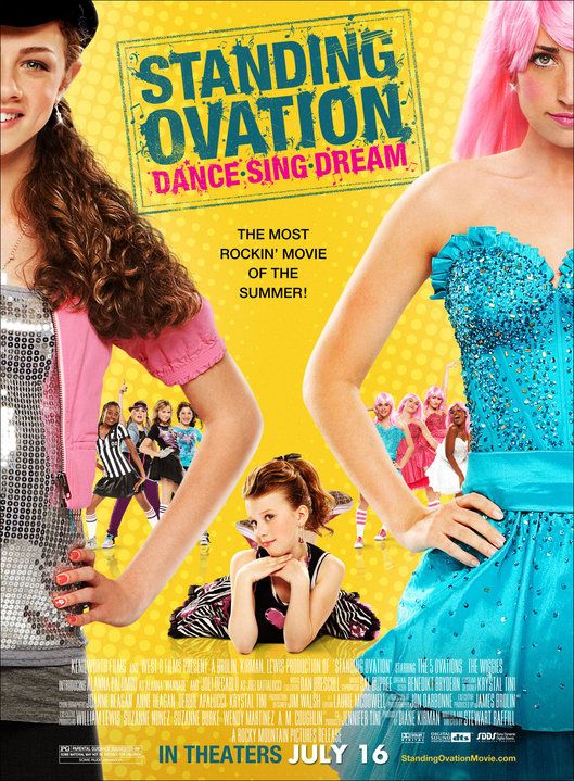 1000 piece jigsaw puzzle for the movie poster: Standing Ovation (2010)