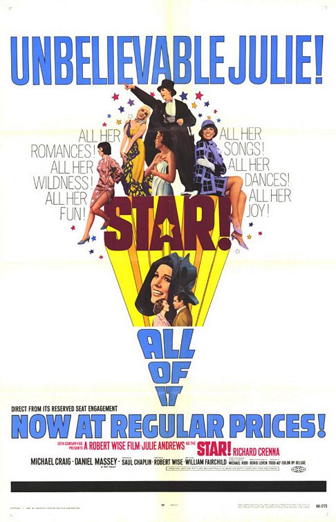 the movie poster: Star! (1968)