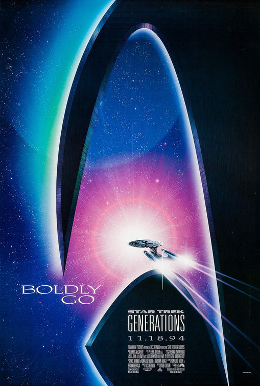 the movie poster: Star Trek Generations (1994) ver1