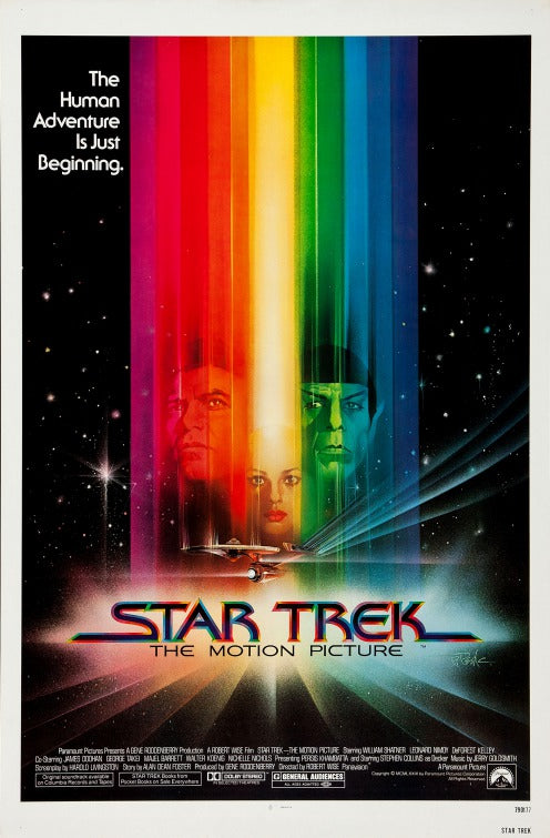 the movie poster: Star Trek: The Motion Picture (1979)