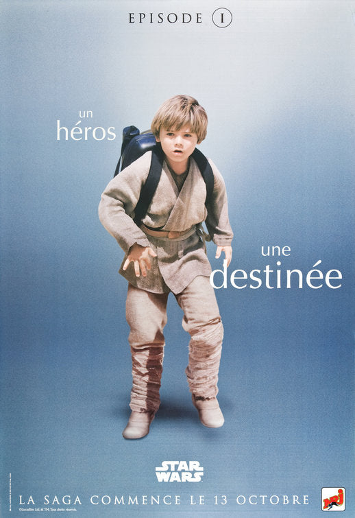 1000 piece jigsaw puzzle for the movie poster: Star Wars Episode 1: The Phantom Menace (1999) ver10
