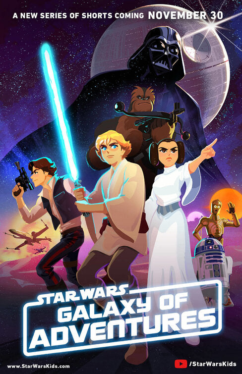 1000 piece jigsaw puzzle for tv poster: Star Wars Galaxy of Adventures