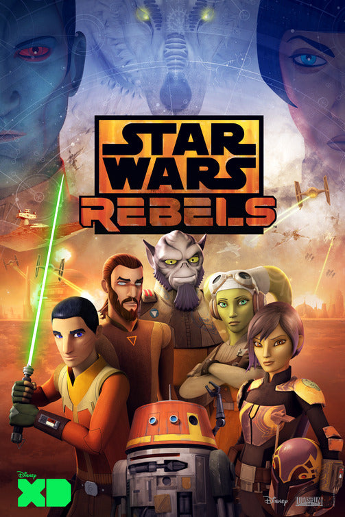 1000 piece jigsaw puzzle for tv poster: Star Wars Rebels, ver7