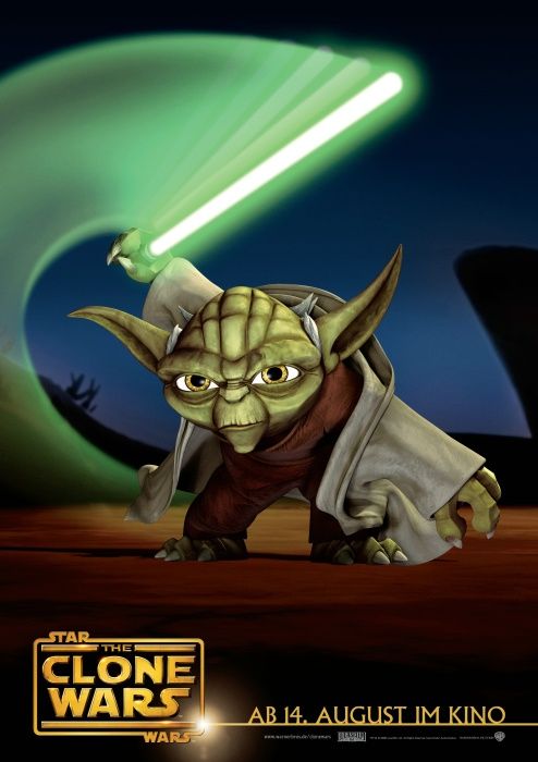 the movie poster: Star Wars: The Clone Wars (2008) ver3