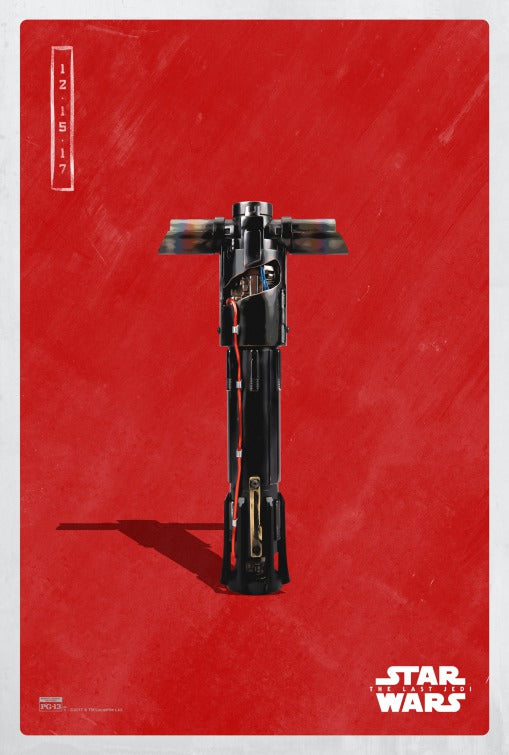 1000 piece jigsaw puzzle for the movie poster: Star Wars: The Last Jedi (2017) ver32