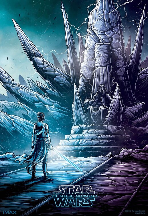 1000 piece jigsaw puzzle for the movie poster: Star Wars: The Rise of Skywalker (2019) ver28