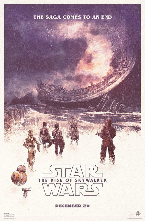 1000 piece jigsaw puzzle for the movie poster: Star Wars: The Rise of Skywalker (2019) ver34