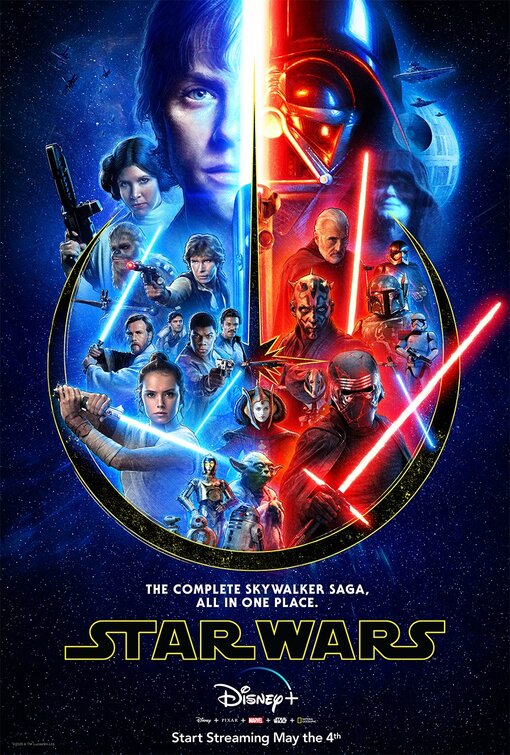 1000 piece jigsaw puzzle for the movie poster: Star Wars (1977) ver16