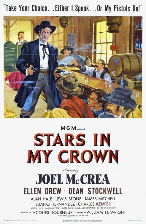 1000 piece jigsaw puzzle for the movie poster: Stars in My Crown (1950)