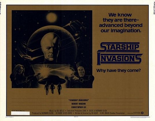 the movie poster: Starship Invasions (1977)