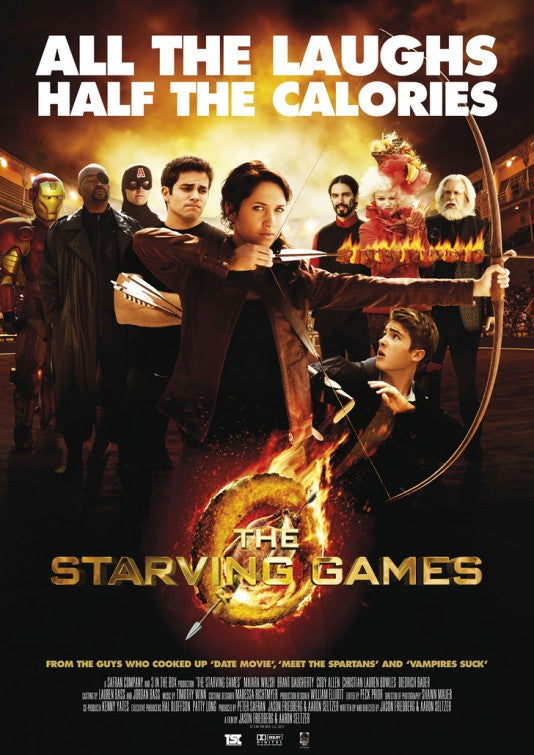 1000 piece jigsaw puzzle for the movie poster: The Starving Games (2013)