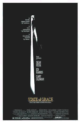 the movie poster: State of Grace (1990)