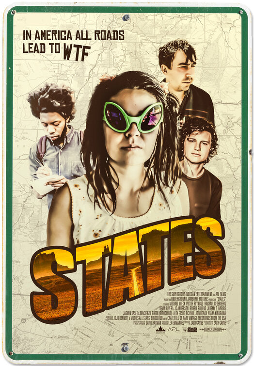 1000 piece jigsaw puzzle for the movie poster: States (2019)