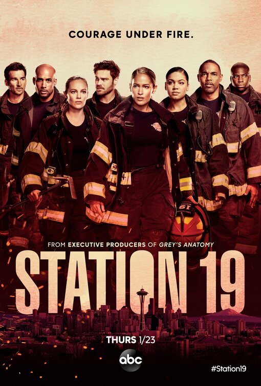 1000 piece jigsaw puzzle for tv poster: Station 19, ver3