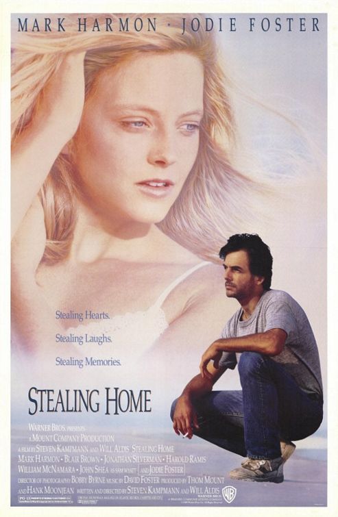 the movie poster: Stealing Home (1988)