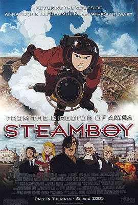 the movie poster: Steamboy (2005)