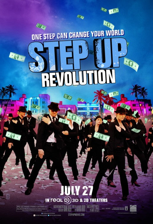 1000 piece jigsaw puzzle for the movie poster: Step Up Revolution (2012) ver5