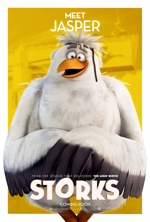 1000 piece jigsaw puzzle for the movie poster: Storks (2016) ver6