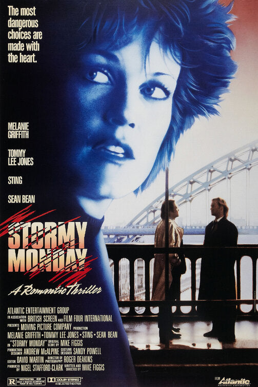 1000 piece jigsaw puzzle for the movie poster: Stormy Monday (1988)