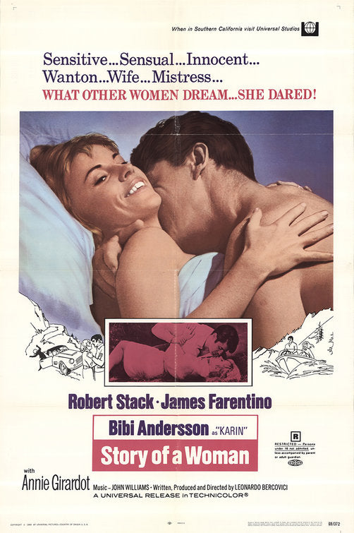 the movie poster: Story of a Woman (1970)