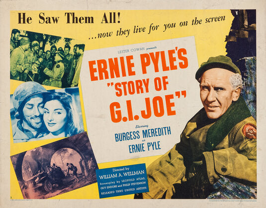 1000 piece jigsaw puzzle for the movie poster: Story of G.I. Joe (1945) ver2