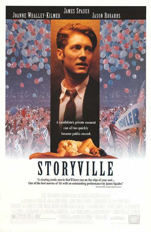 the movie poster: Storyville (1992)