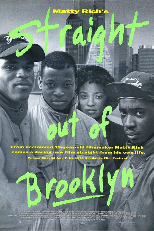 the movie poster: Straight Out of Brooklyn (1991)