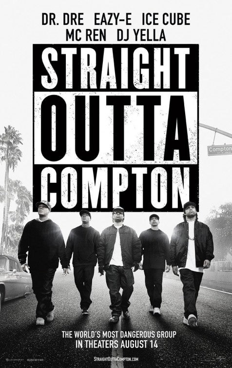 1000 piece jigsaw puzzle for the movie poster: Straight Outta Compton (2015) ver8