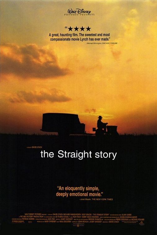 the movie poster: The Straight Story (1999) ver1