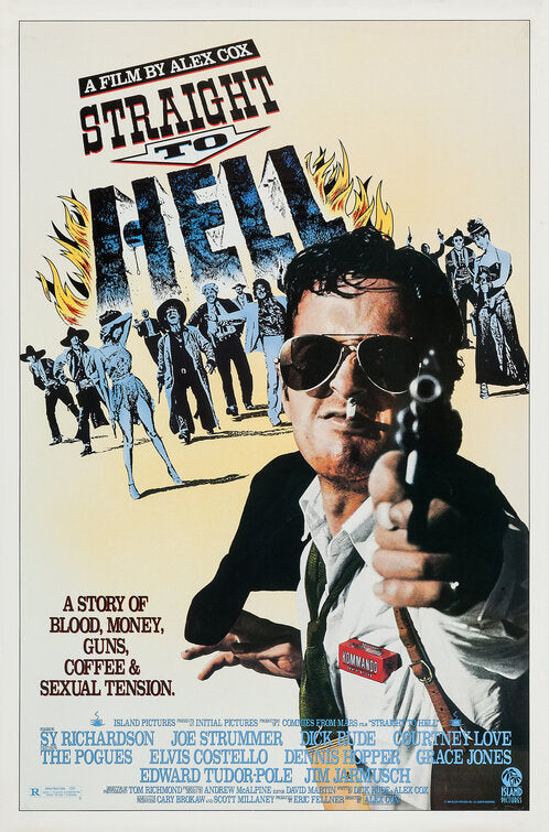 the movie poster: Straight to Hell (1987)