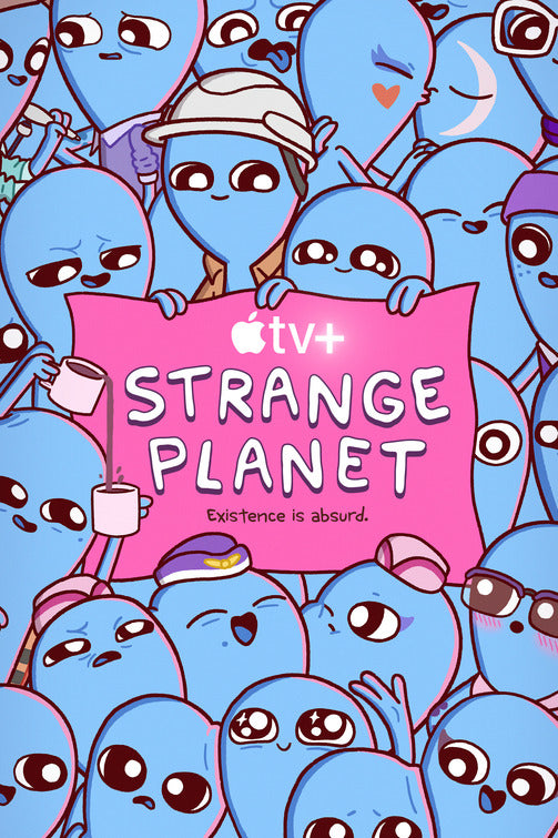 1000 piece jigsaw puzzle for tv poster: Strange Planet