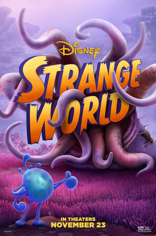 1000 piece jigsaw puzzle for the movie poster: Strange World (2022) ver5
