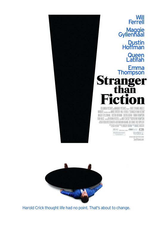 the movie poster: Stranger Than Fiction (2006) ver3