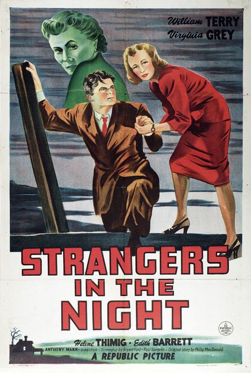 the movie poster: Strangers in the Night (1944)