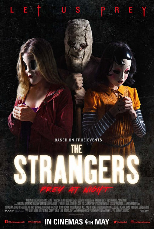 1000 piece jigsaw puzzle for the movie poster: The Strangers: Prey at Night (2018) ver11