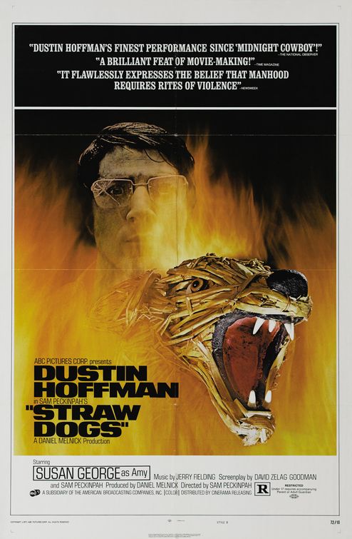 the movie poster: Straw Dogs (1971)
