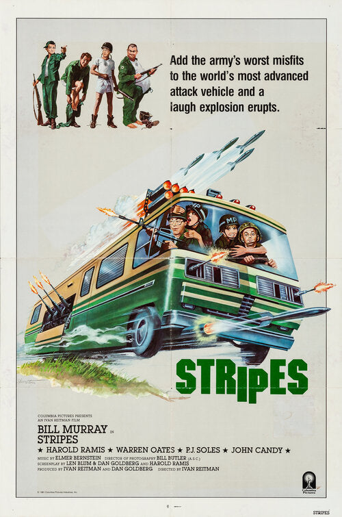 1000 piece jigsaw puzzle for the movie poster: Stripes (1981) ver3