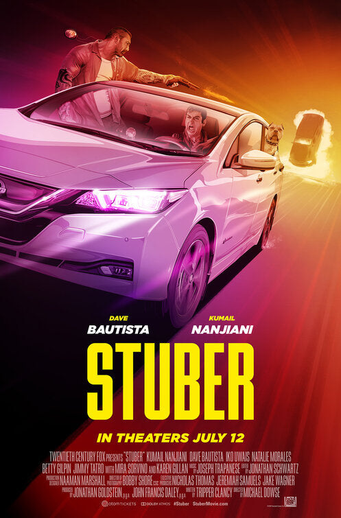 1000 piece jigsaw puzzle for the movie poster: Stuber (2019) ver9