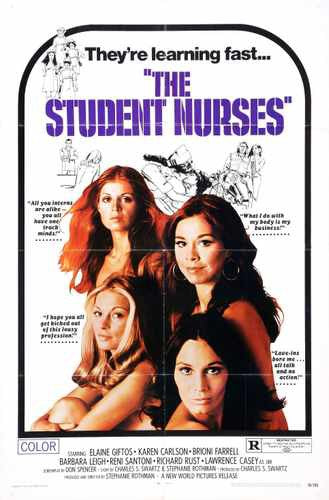 1000 piece jigsaw puzzle for the movie poster: The Student Nurses (1970)