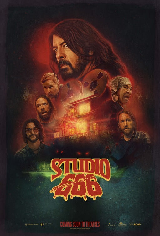 1000 piece jigsaw puzzle for the movie poster: Studio 666 (2022)
