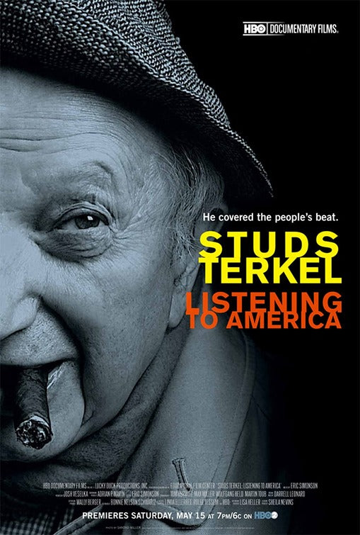 1000 piece jigsaw puzzle for tv poster: Studs Terkel: Listening to America