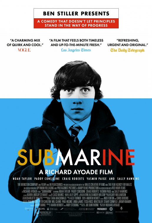 1000 piece jigsaw puzzle for the movie poster: Submarine (2011) ver2