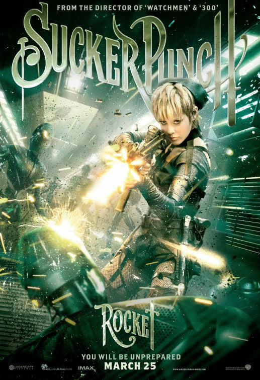 1000 piece jigsaw puzzle for the movie poster: Sucker Punch (2011) ver12